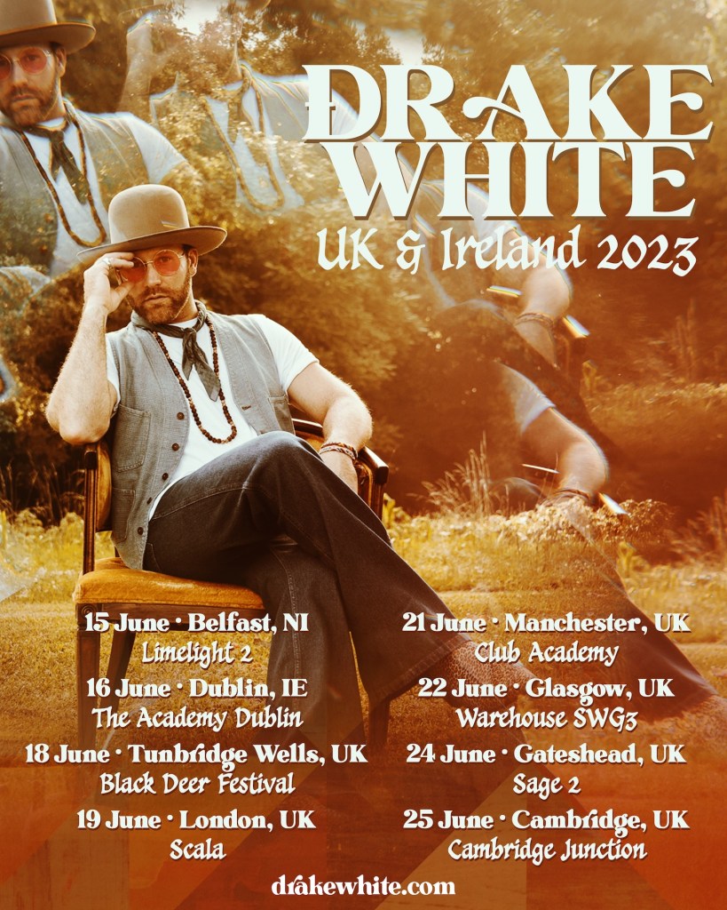 Drake White UK 2023 Tour