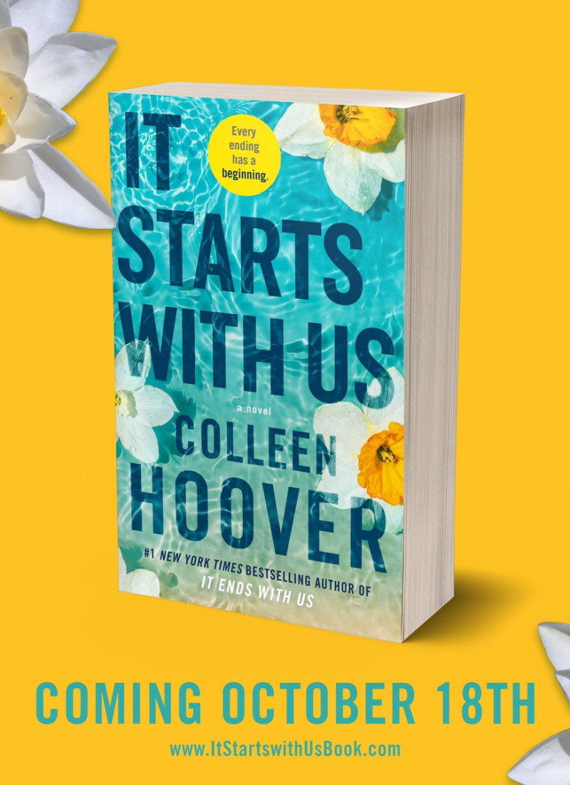 Colleen Hoover Announces ‘It Starts With Us’