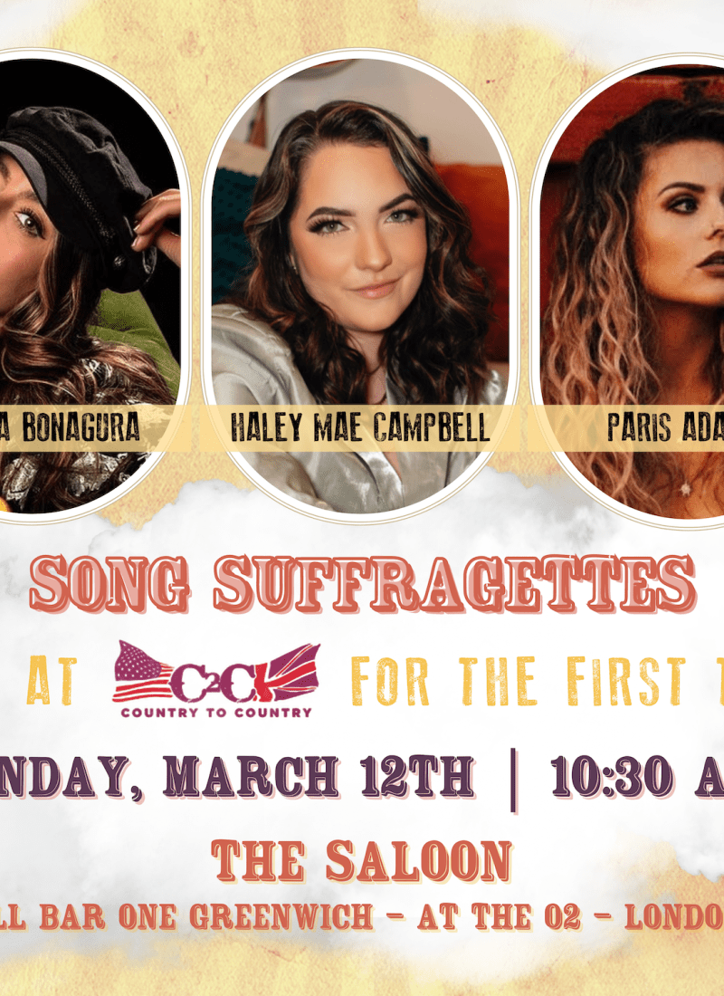 Song Suffragettes to Feature at C2C 2023